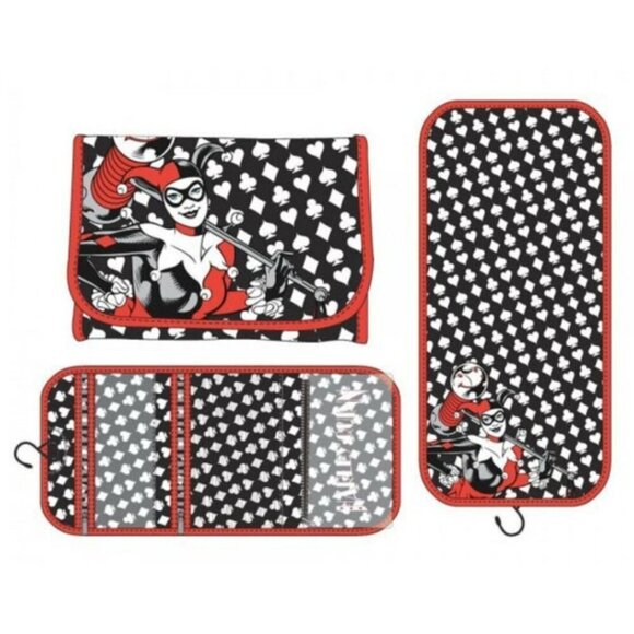 Harley Quinn DC hanging travel bag NEW #2 - Picture 1 of 1